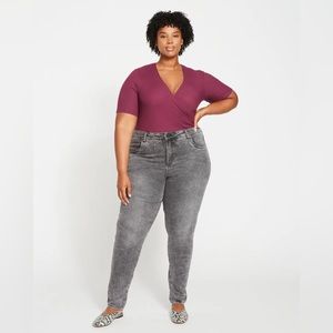 Universal Standard Seine High Rise Skinny Denim Jeans 32 Inch